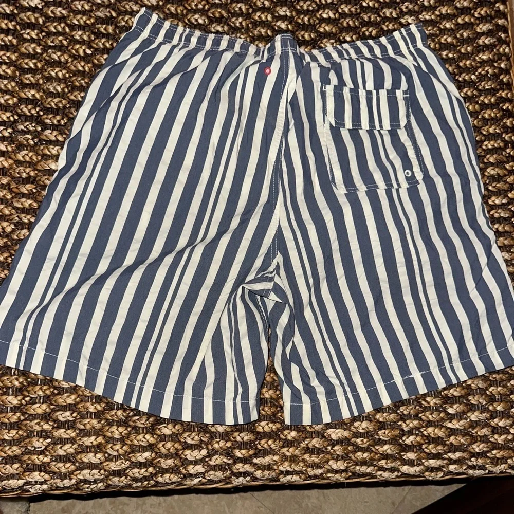 SOLID & STRIPED 7” Hybrid Swim Shorts  Blue (M6)